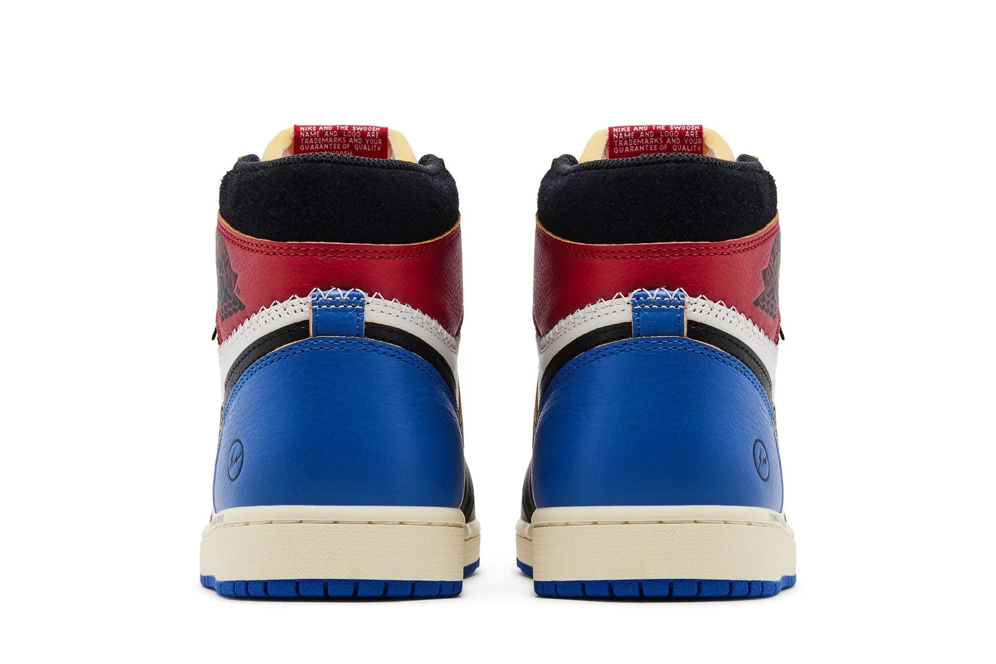 Air Jordan 1 High Fragment Design x Union LA Varsity Red Branco