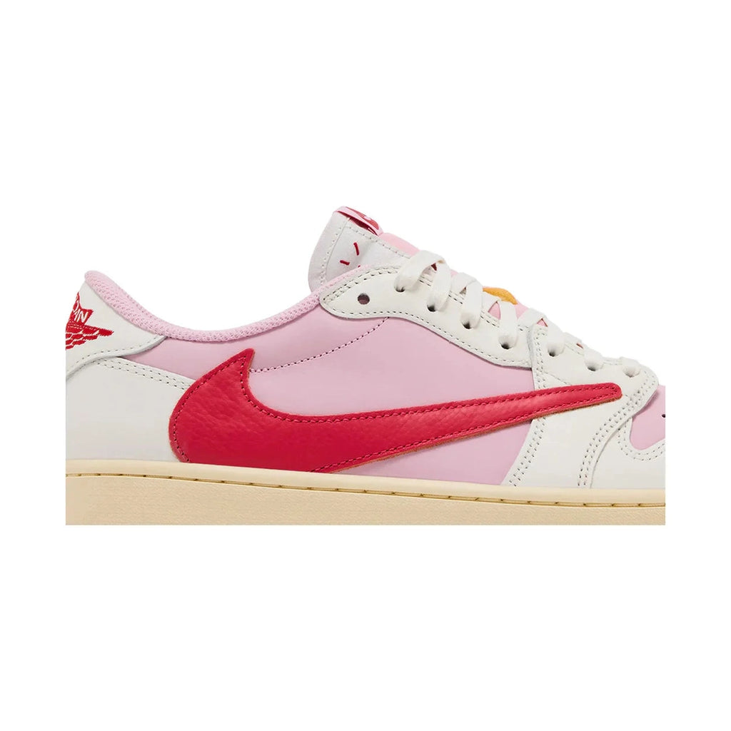 Air Jordan 1 Retro Low OG SP Travis Scott Sail Tropical Pink Rosa