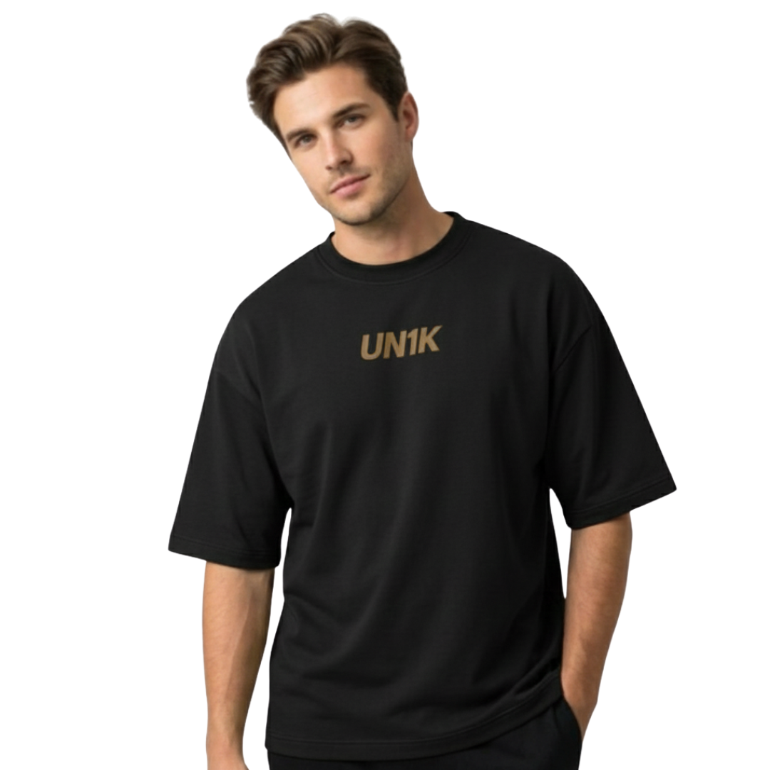 Camiseta Un1k Black Gold Tee