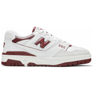 New Balance 550 Sea Salt Burgundy