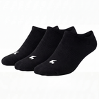 Kit 3 Pares de Meias Invisíveis UN1K Premium Preta