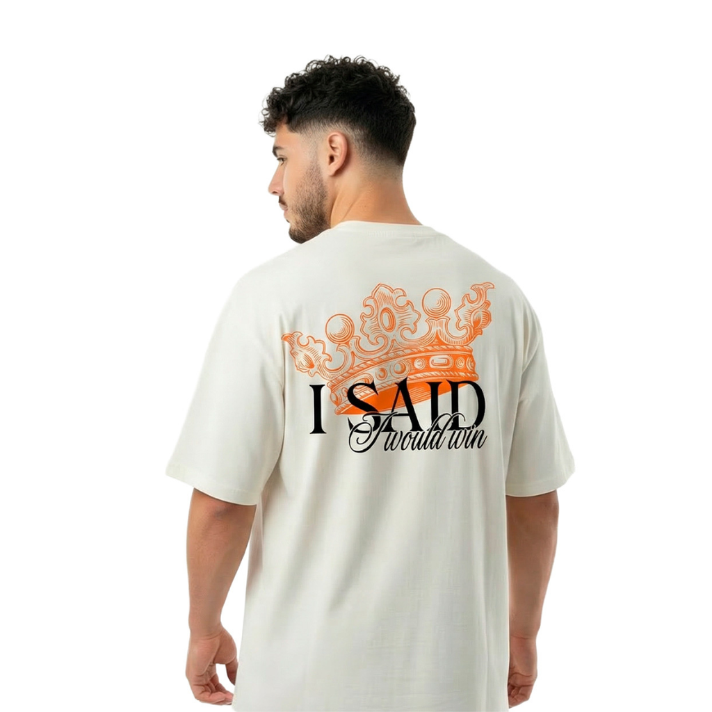 Camiseta Un1k "I Said I Would Win"