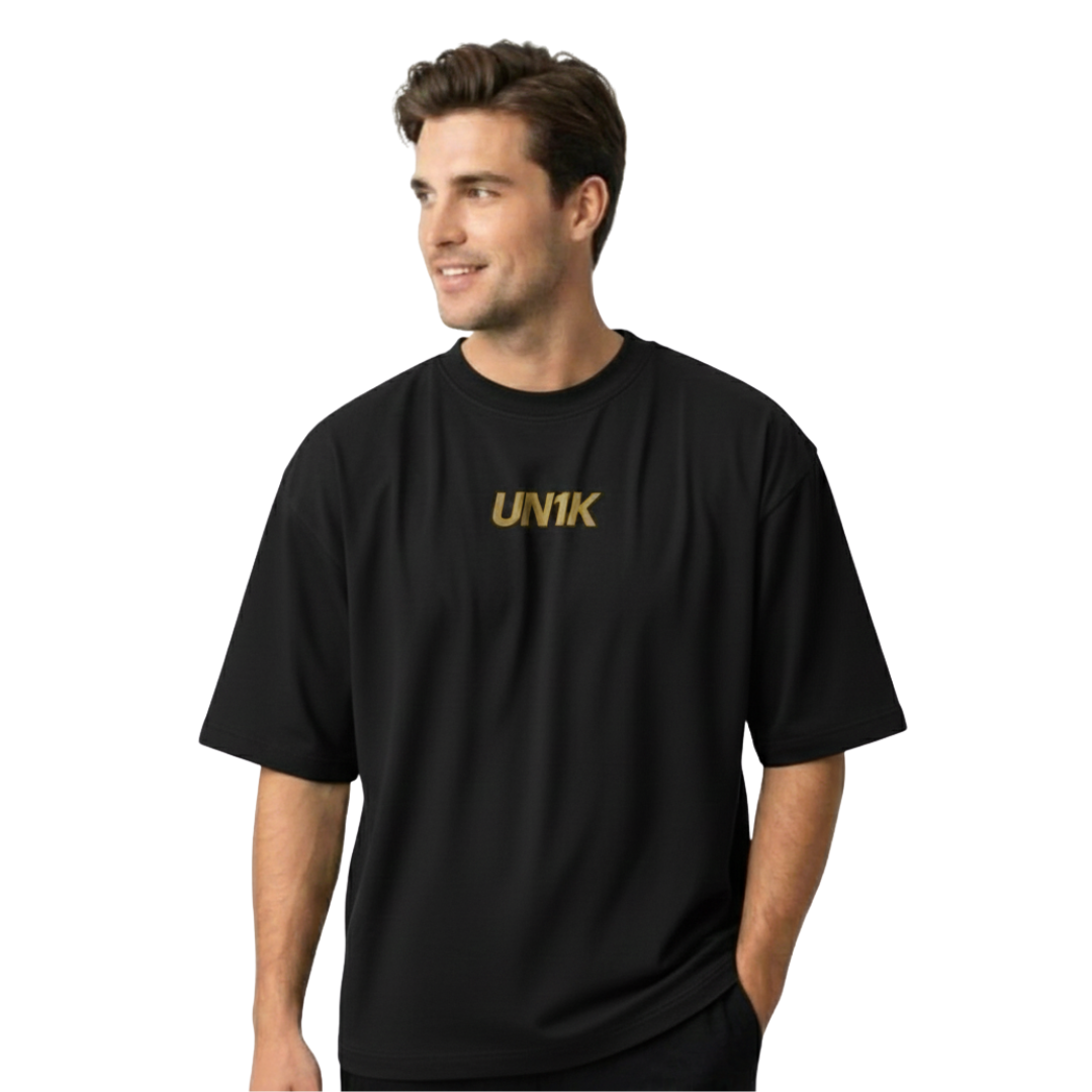 Camiseta Un1k Black Gold Tee