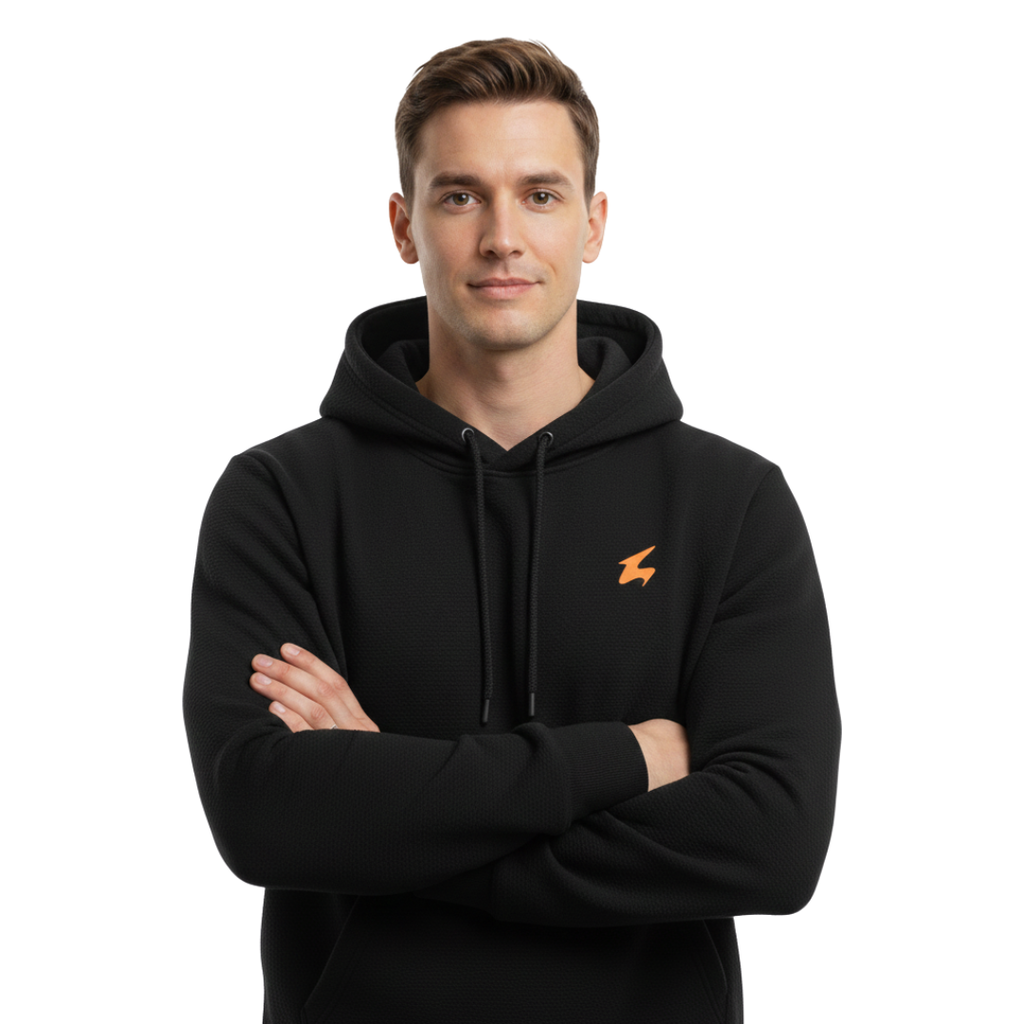 Moletom UN1K Preto  “Skyline Verse”