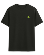 Camiseta UN1K Preta Neon Flux