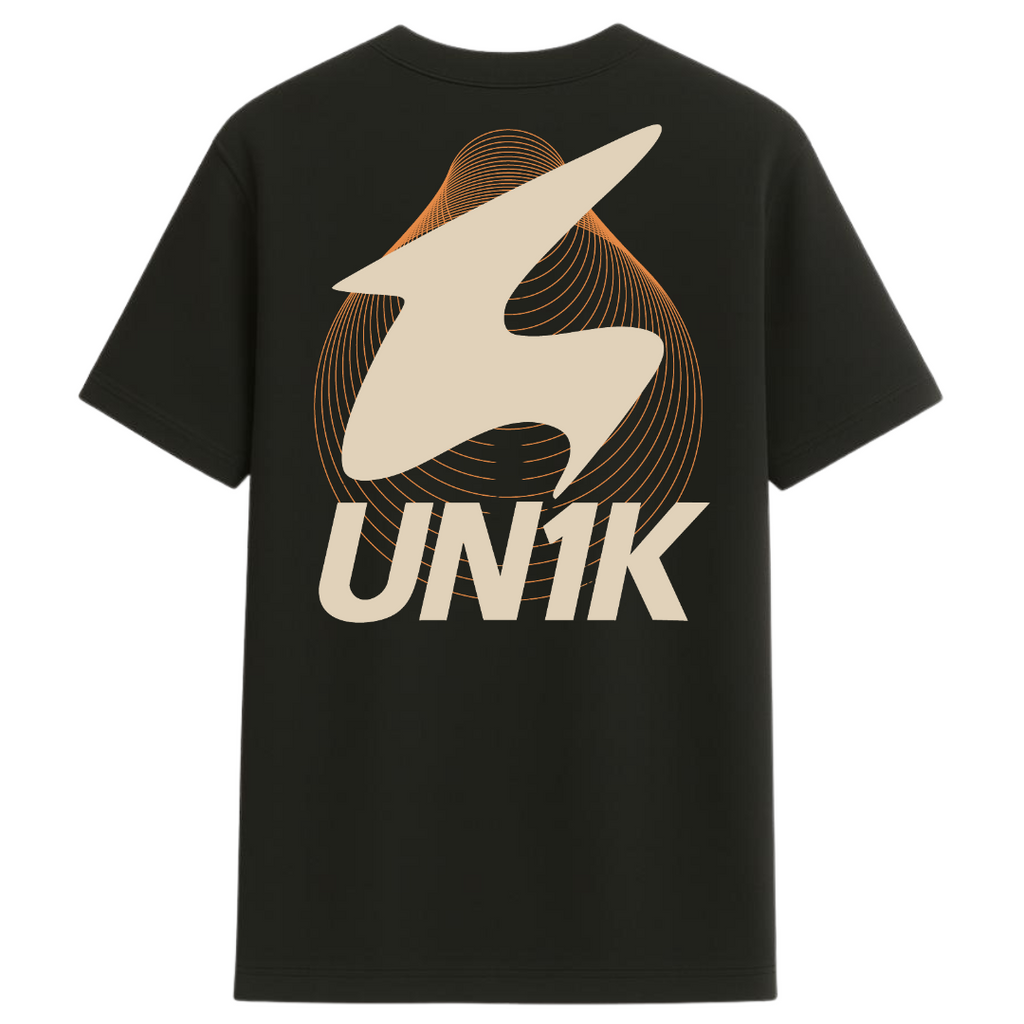 Camiseta Preta UN1K “Skyline Verse”