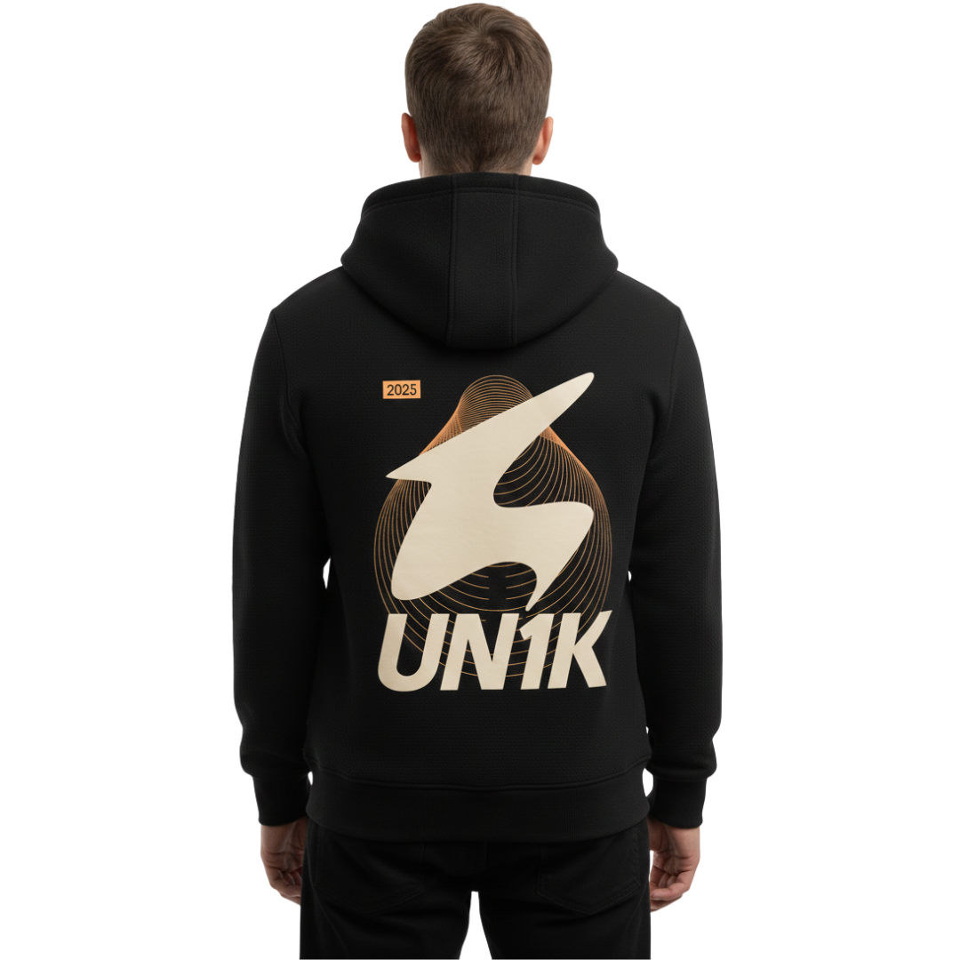 Moletom UN1K Preto  “Skyline Verse”