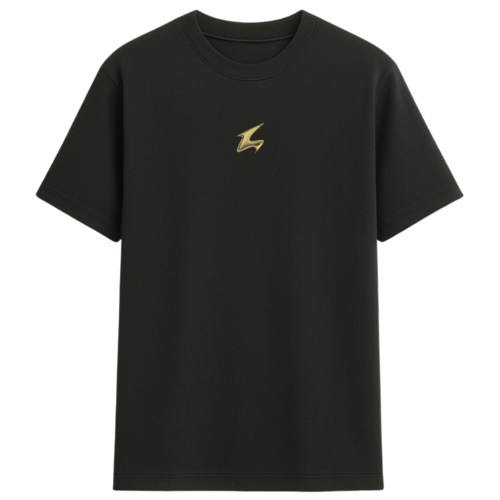 Camiseta Preta UN1K Elemental Gold