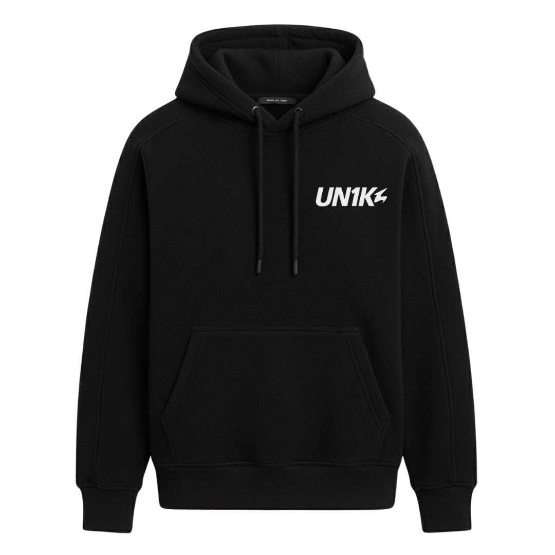 Moletom Preto Frequency Purple