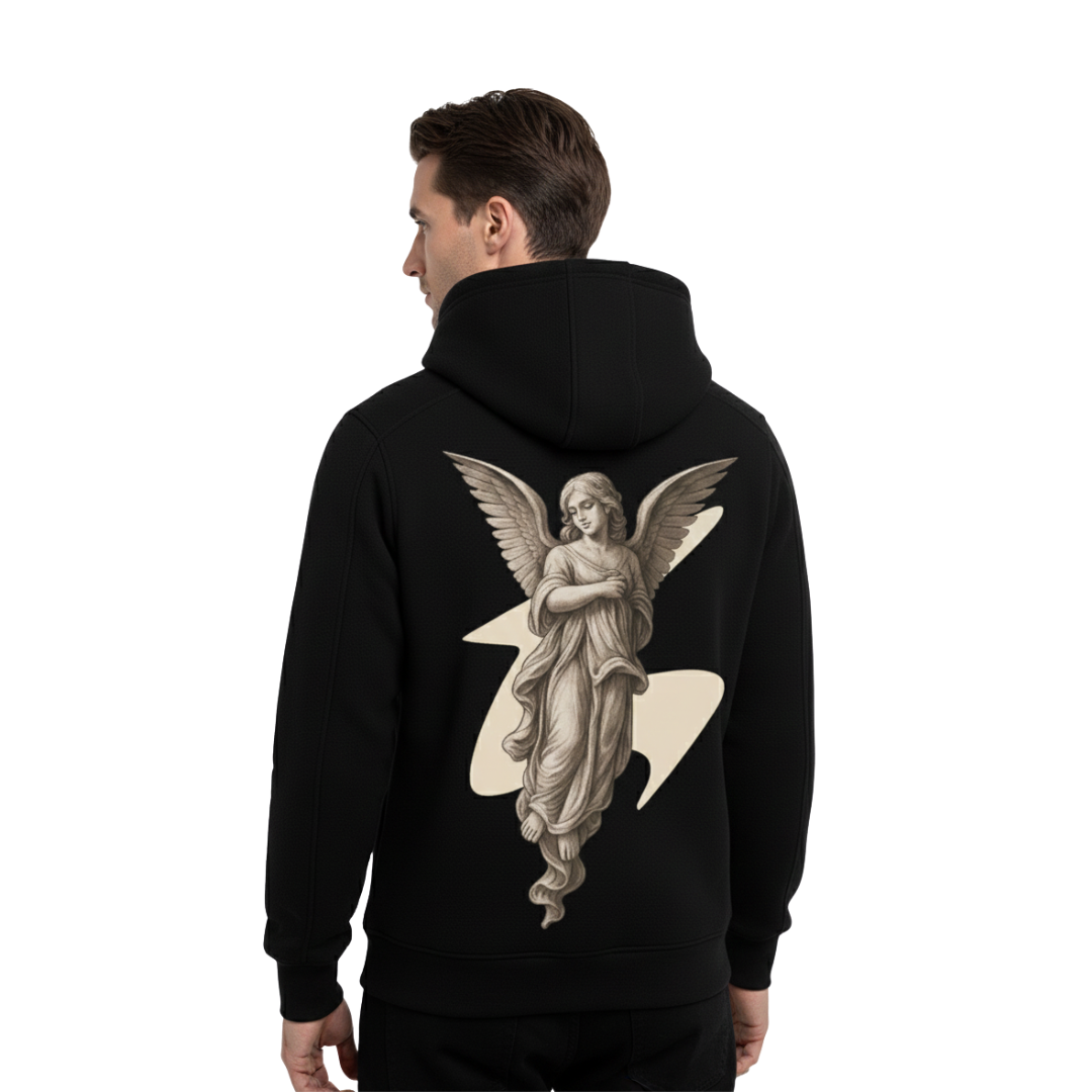 Moletom Preto Street Angel