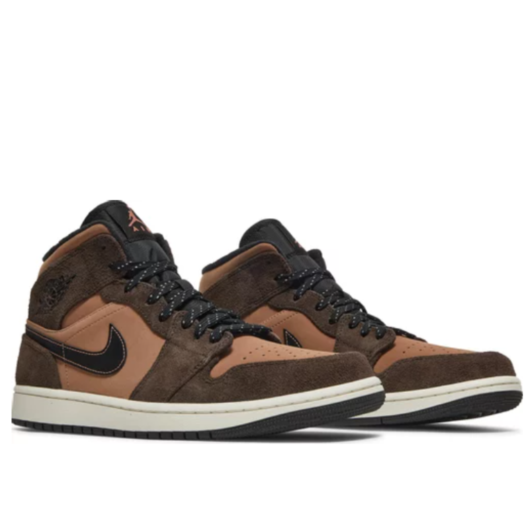 Tênis Air Jordan 1 Mid SE Earth Tone (Pronta Entrega)