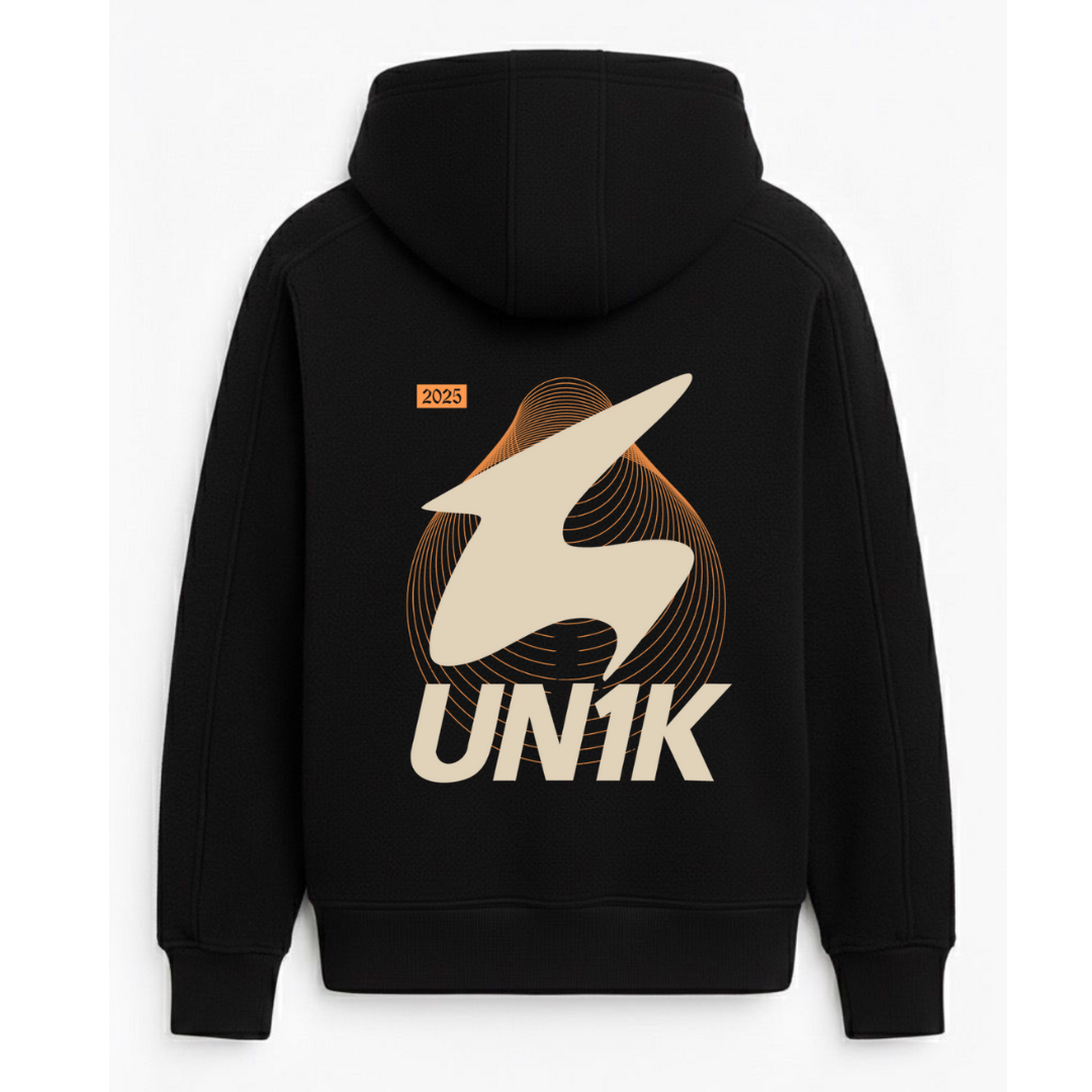 Moletom UN1K Preto  “Skyline Verse”