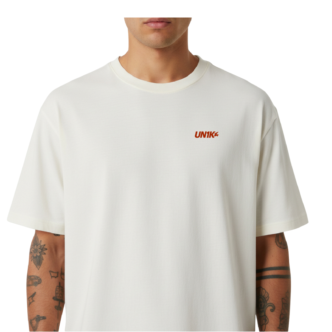Camiseta Un1k Essential Orange Tee