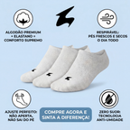 Kit 3 Pares de Meias Invisíveis UN1K Premium
