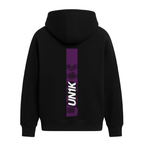 Moletom Preto Frequency Purple