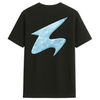 Camiseta Un1k preta "Ice"