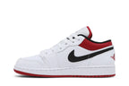 Nike Air Jordan 1 Low White University Red Branco