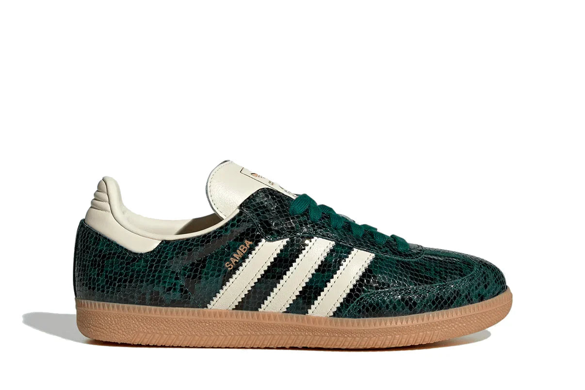 Adidas Samba OG Snakeskin Collegiate Green