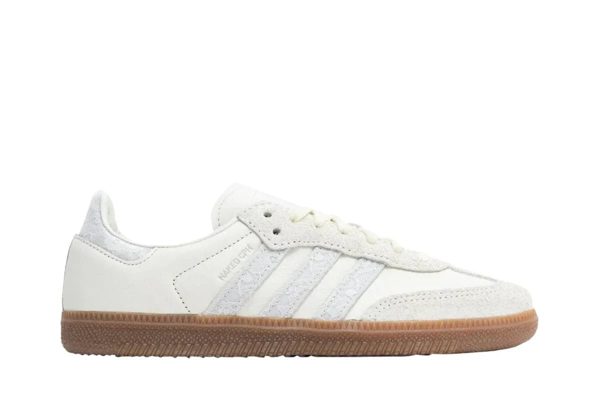 Adidas Samba Og x Naked Consortium Off White Crystal White