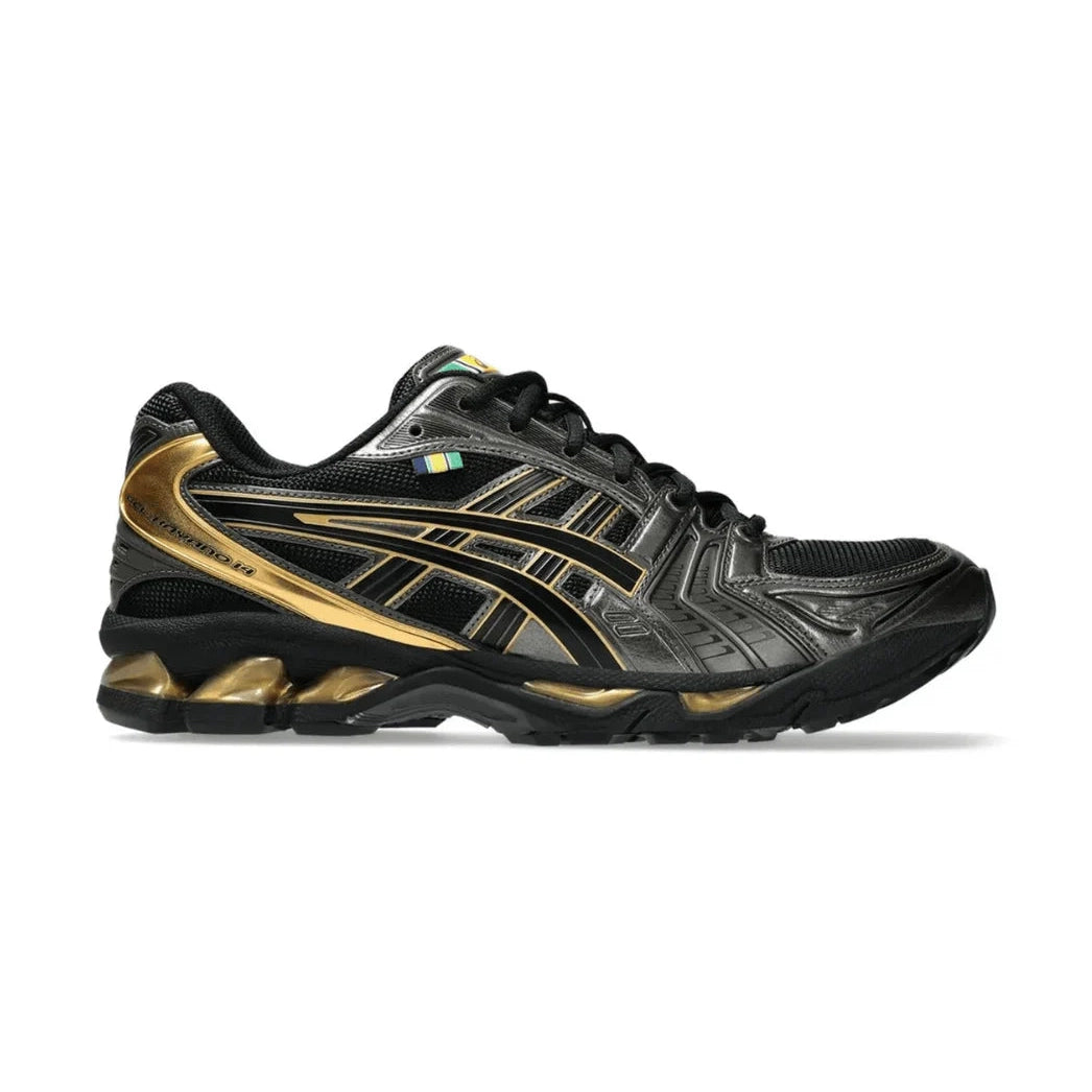 Asics Gel-Kayano 14 x Senna Black Gold Preto