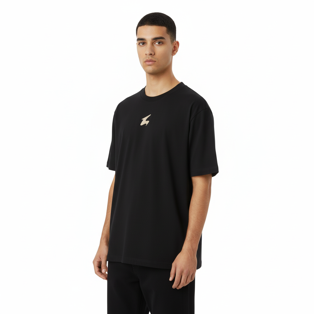 Camiseta Preta UN1K “Skyline Verse”