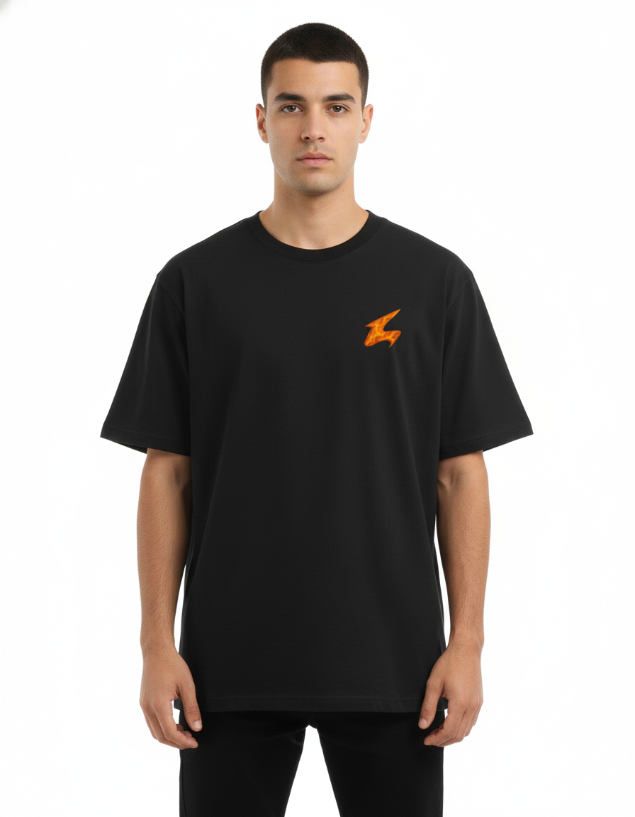 Camiseta UN1K Black Fire