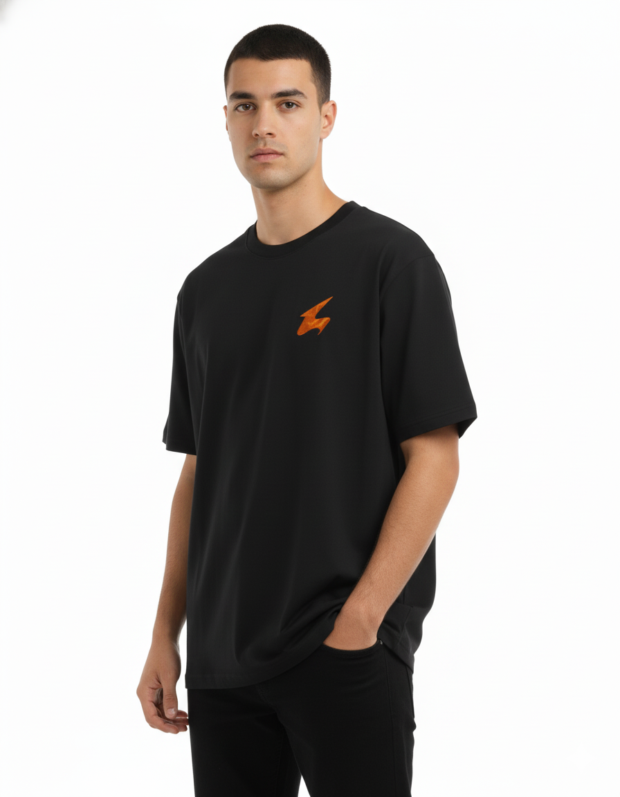 Camiseta UN1K Black Fire