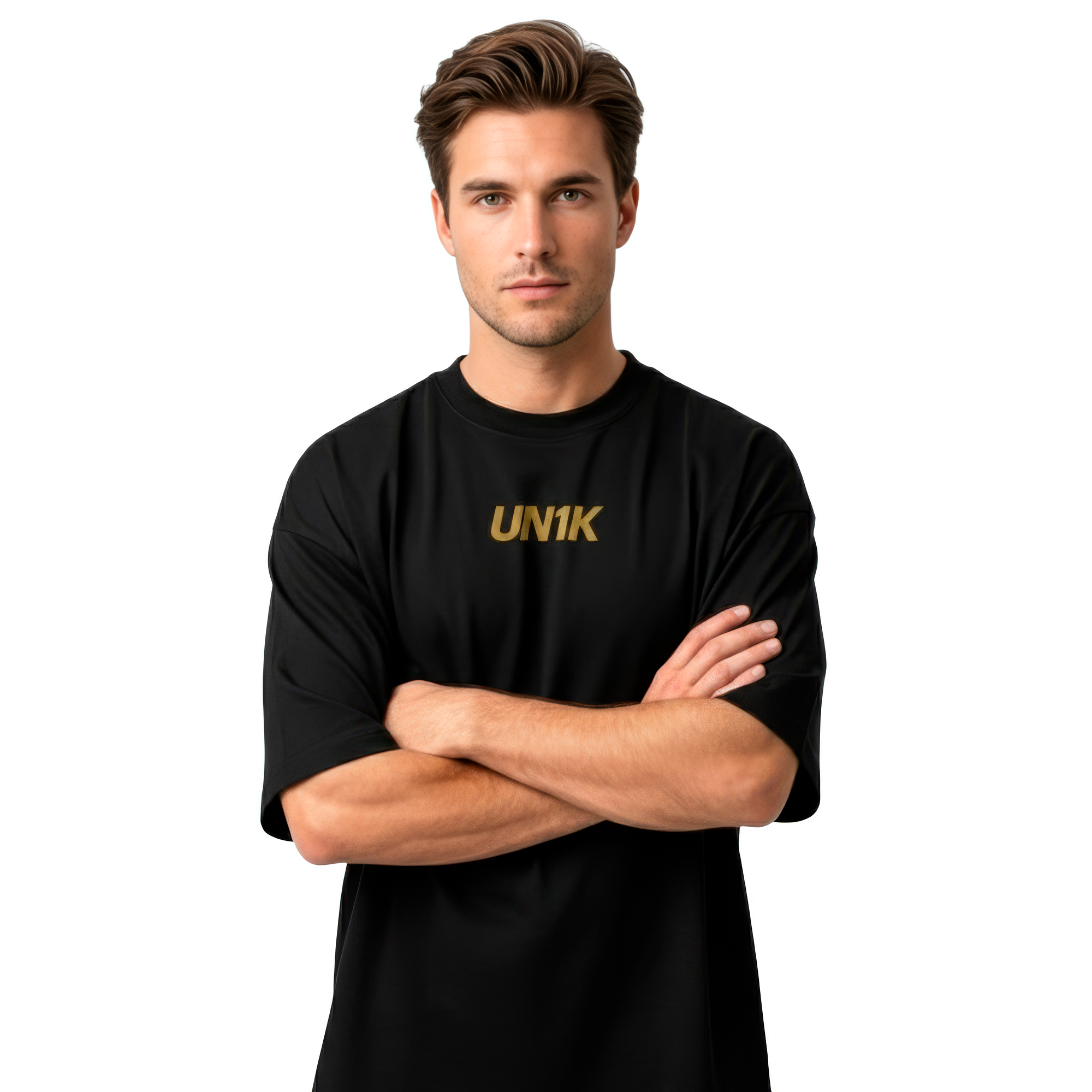 Camiseta Un1k Black Gold Tee