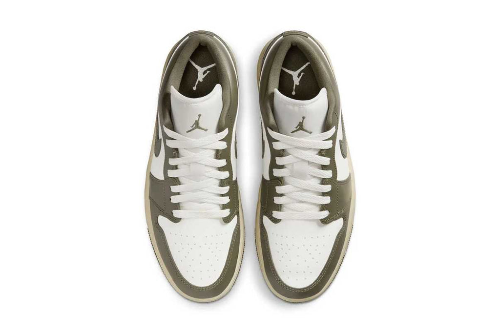 Air Jordan 1 Low Medium Olive Verde
