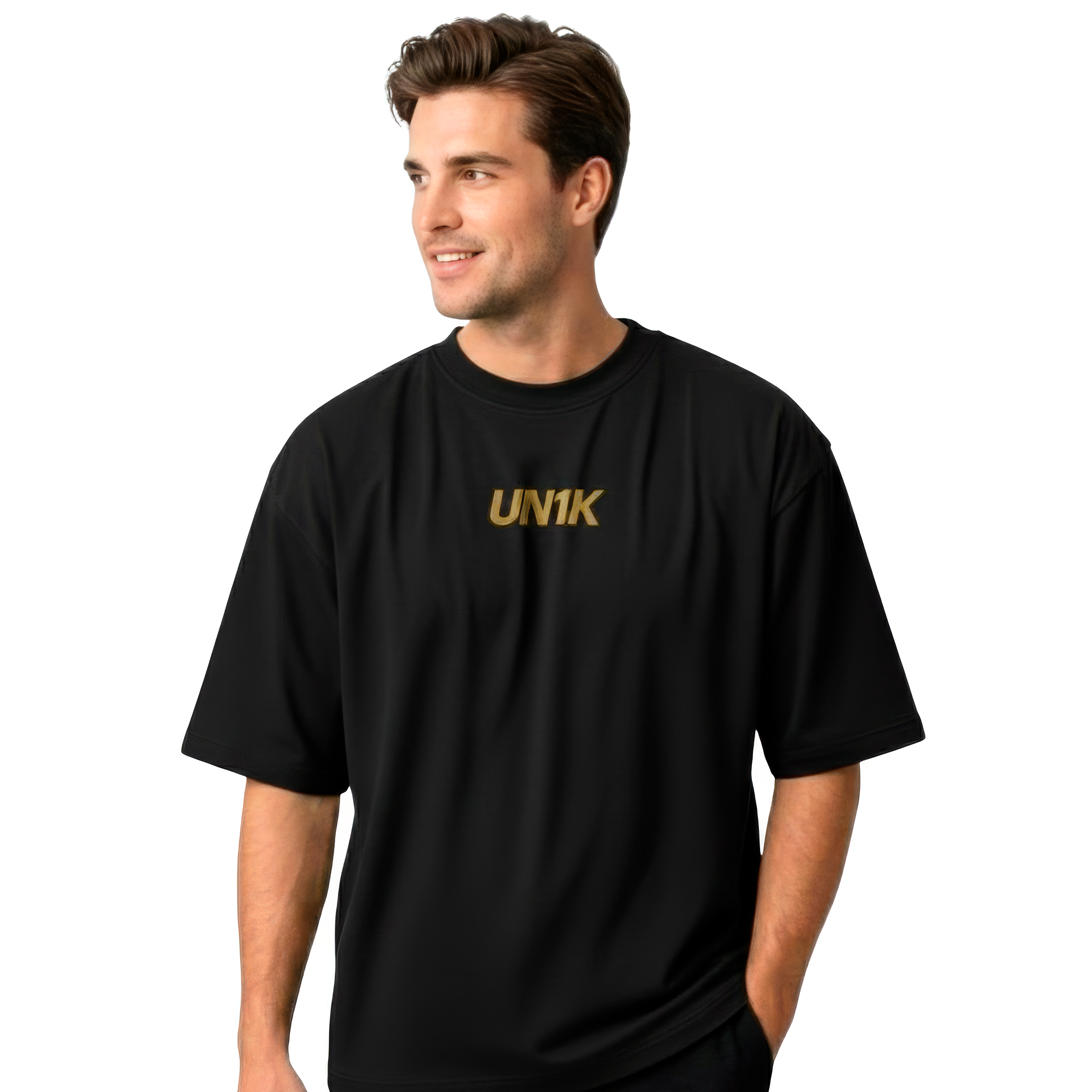 Camiseta Un1k Black Gold Tee