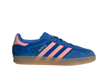Adidas Gazelle Indoor Blue Semi Pink Velvet Blue