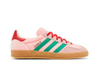 Adidas Gazelle Indoor Court Green Glow Pink Gum