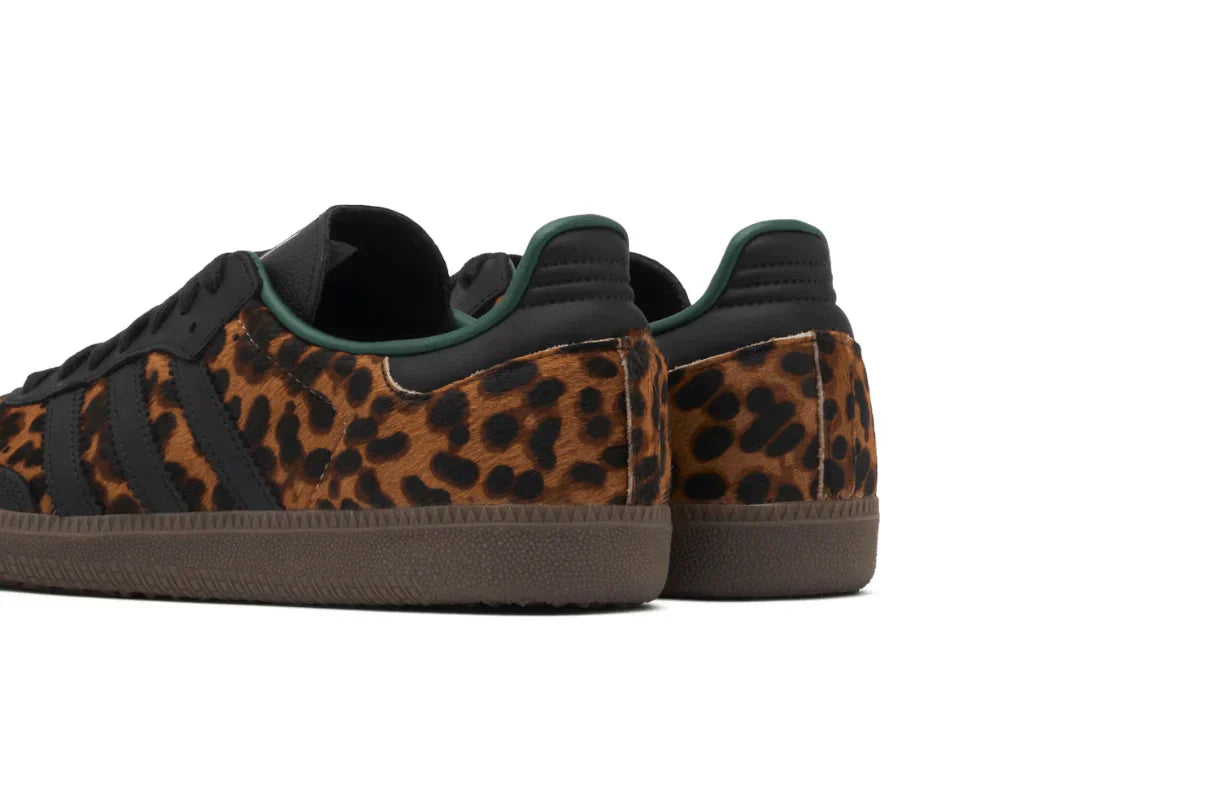 Adidas Samba Og Collegiate Green Leopard Brown