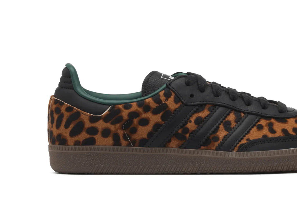 Adidas Samba Og Collegiate Green Leopard Brown