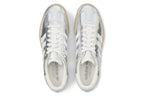 Adidas Samba OG Silver Metallic Cracked Leather Silver