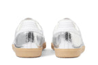 Adidas Samba OG Silver Metallic Cracked Leather Silver