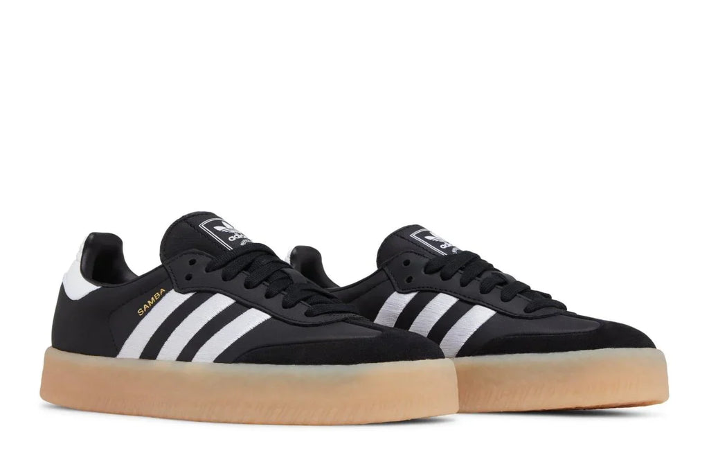 Adidas Sambae Black White Gum Black