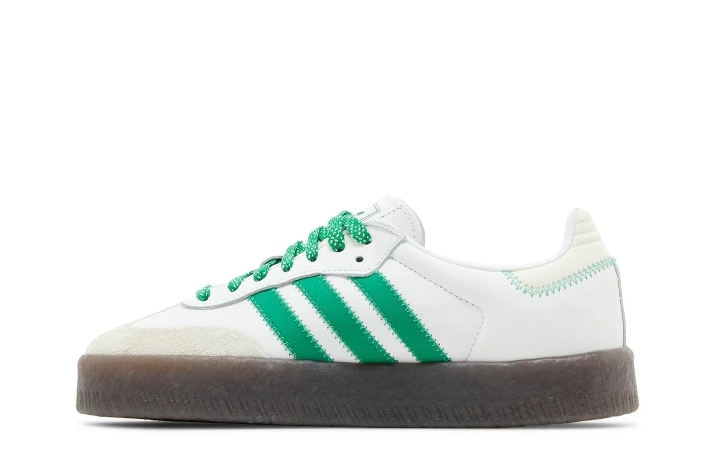 Adidas Sambae White Green Gum White