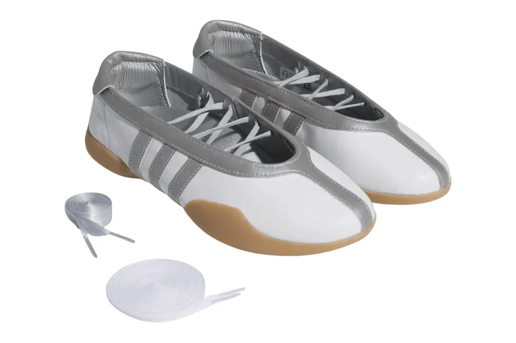 Adidas Taekwondo Mei Ballet White And Silver