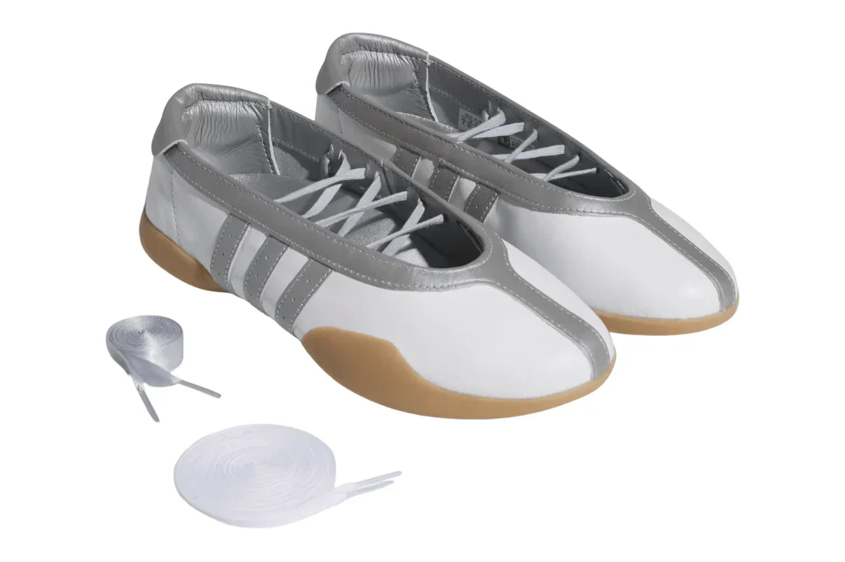 Adidas Taekwondo Mei Ballet White And Silver