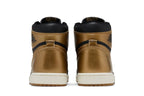 Air Jordan 1 High Og Black Metallic Gold Preto