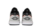 Air Jordan 1 Low Black Grey Pink Cinza