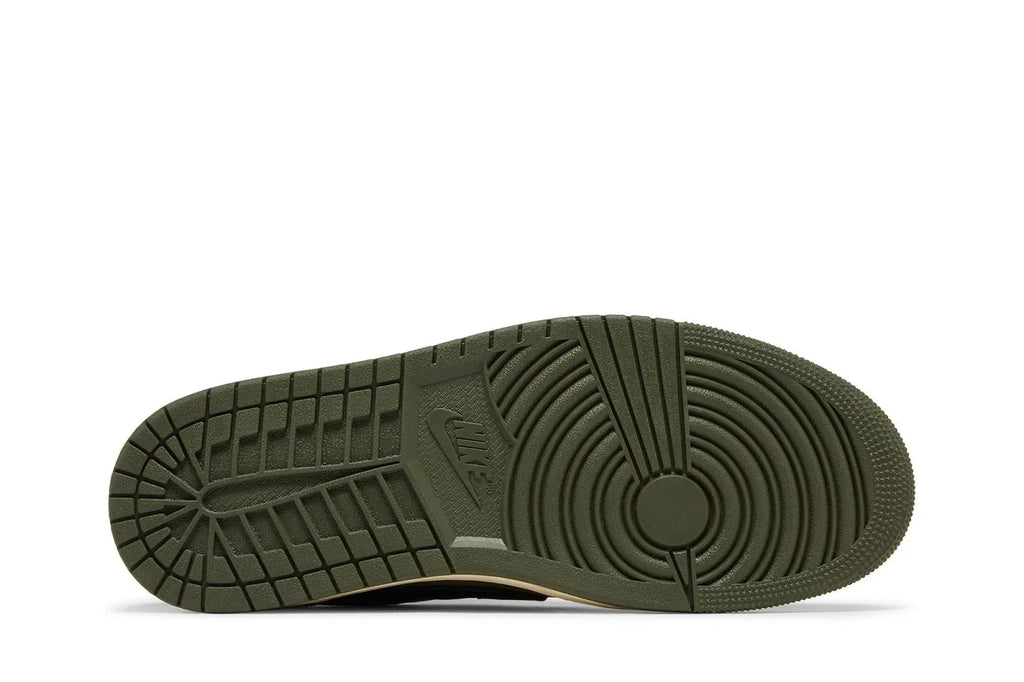 Air Jordan 1 Low Og Sp x Travis Scott Medium Olive Verde