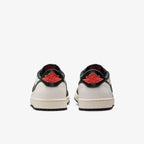 Air Jordan 1 Low x Paris Saint Germain Sail and Off Noir Preto