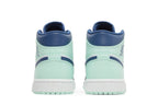 Air Jordan 1 Mid Aqua Blue Tint Verde