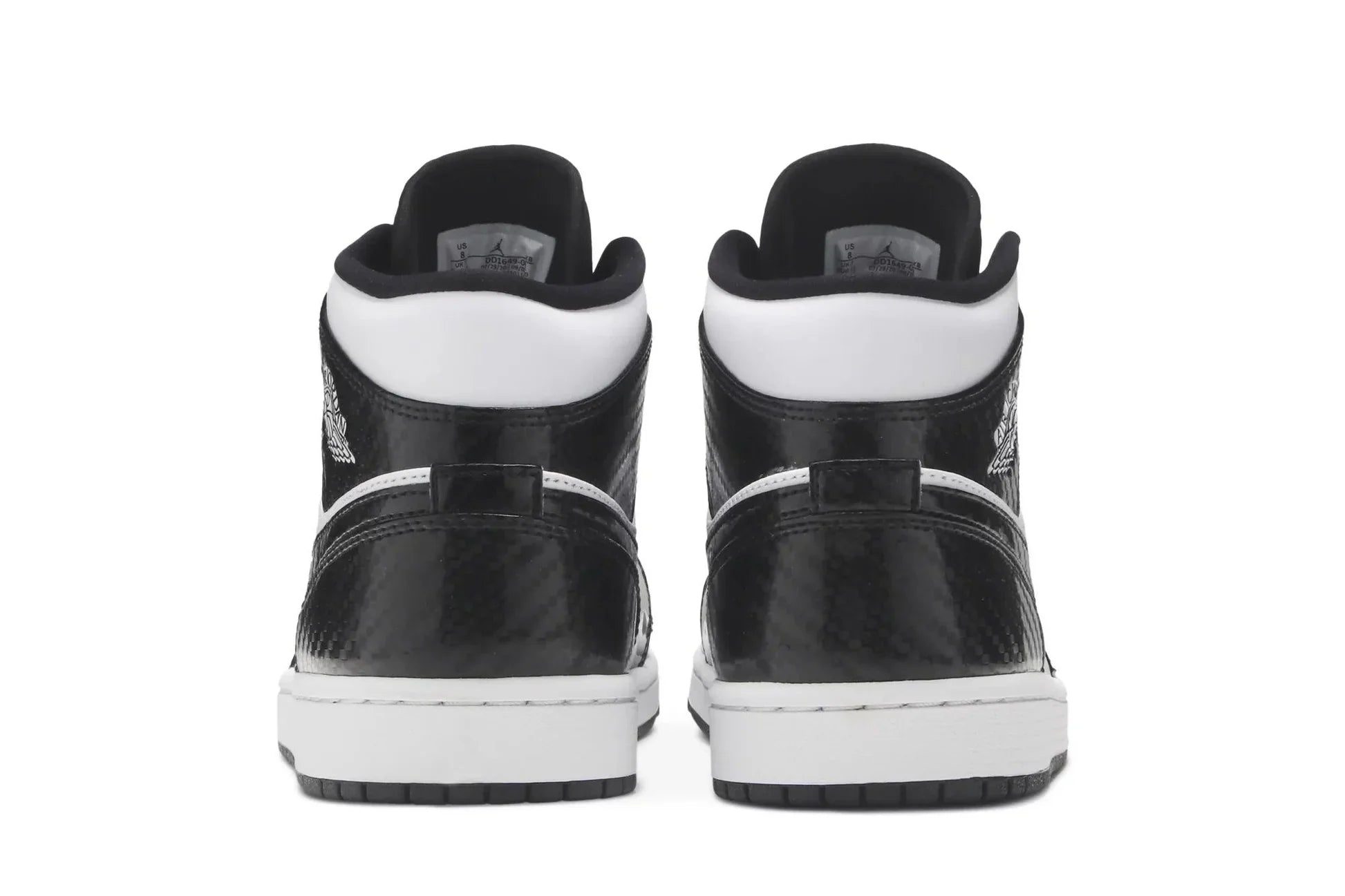Air Jordan 1 Mid Carbon Fiber Preto