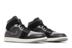 Air Jordan 1 Mid SE Craft Inside Out Black Preto