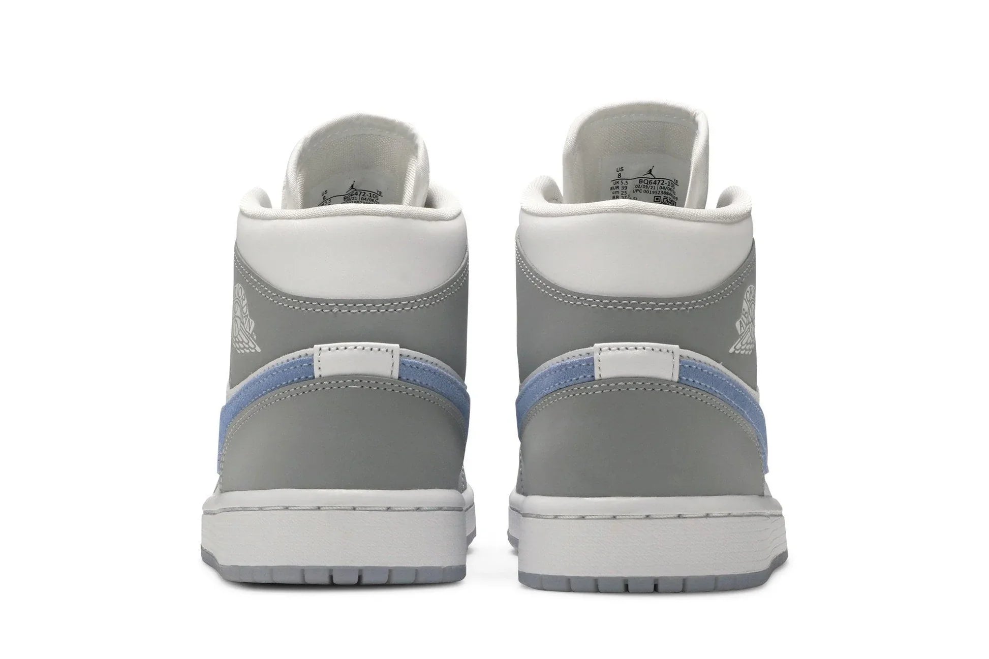 Air Jordan 1 Mid Wolf Grey Cinza