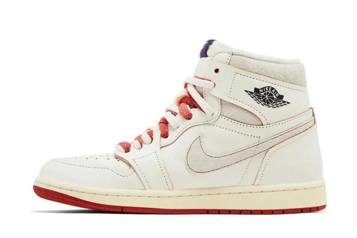 Air Jordan 1 Retro High Rare Air Sail Cinnabar Bege