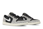 Air Jordan 1 Retro Low OG 'Black Cement' Preto